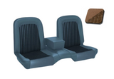 1968 Ford Mustang (Hardtop) Sitzbezüge - Standard Deluxe - Bench Seat - Comfortweave - Saddle - Vorne und hinten
