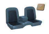 1968 Ford Mustang (Fastback) Sitzbezüge - Standard Deluxe - Bench Seat - Comfortweave - Light Parchment - Vorne und hinten