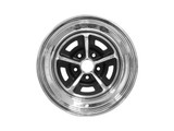 64-73 Ford Mustang Felge - Magnum 500 - Stahl - 15x7 " - Schwarz matt - 2 1/8 " Mittelloch