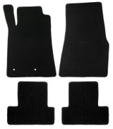05-10 Ford Mustang Fußmatten Set - Schwarz Vorne und hinten