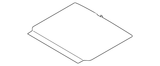 15-23 Ford Mustang Abdeckung Reserverad - OEM Kofferraum Matte