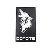 15-23 Ford Mustang Emblem - Kühlergrill & Heckklappe - Coyote - Schwarz mit Weiß