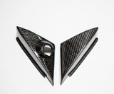 05-14 Ford Mustang Einstellhebel Außenspiegel - Blende innen - Carbon - LG116
