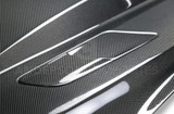 15-17 Ford Mustang Motorhaube - Type-CJ - Carbon