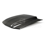 10-12 Ford Mustang Motorhaube - Type-CJ - Carbon