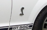 07-14 Ford Mustang Shelby GT500 (5.4) Emblem Kotflügel - Shelby Cobra Snake - Ford OEM