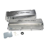 69-71 Ford Mustang (429) Ventildeckelset - Ford Racing - Aluminium - Poliert