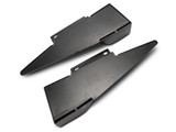 15-23 Ford Mustang Stoßstangenansatz - Diffusor Winglets - hinten - links & rechts Hinten