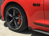 15-23 Ford Mustang Diffusor - Winglets - Seitenschweller vorne Seite