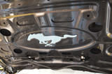 15-23 Ford Mustang Aufkleber Motorhaube - Weiß Innen