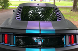 15-26 Ford Mustang Aufsatz für Scheibe - Links und Rechts - GT Optik