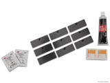 15-25 Ford Mustang Abdeckung Heckscheibe - Mach1 Style - Lambo Design - schwarz matt