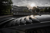 15-25 Ford Mustang Abdeckung Heckscheibe - Mach1 Style - Lambo Design - schwarz matt