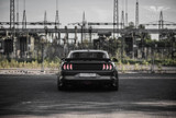 15-25 Ford Mustang Abdeckung Heckscheibe - Mach1 Style - Lambo Design - schwarz matt