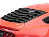 15-26 Ford Mustang Abdeckung Heckscheibe - Mach1 Style - Lambo Design - schwarz matt