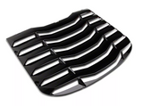 15-26 Ford Mustang Abdeckung Heckscheibe - Mach1 Style - Lambo Design - schwarz glanz