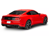 15-26 Ford Mustang Abdeckung Heckscheibe - Mach1 Style - Lambo Design - schwarz glanz