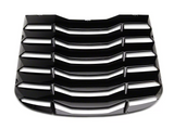 15-26 Ford Mustang Abdeckung Heckscheibe - Mach1 Style - Lambo Design - schwarz glanz