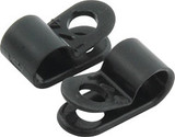 64-73 Ford Mustang Halter Kraftstoffleitung - Nylon - Schwarz - 3/16 " - Set