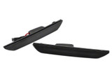 15-17 Ford Mustang Set Seitenmarkierungsleuchten - Rauchglas - LED - Rot