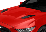 15-17 Ford Mustang Motorhaubenentlüftung - Schwarz - Glänzend 15-17 Ford Mustang Motorhaubenentlüftung - Schwarz - Glänzend