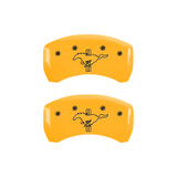 15-17 Ford Mustang (5.0) Blende Bremssattel - Gelb - Vorne und hinten - OEM 6- Kolben Brembo Bremse Vorne und hinten