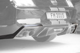 18-23 Ford Mustang Stoßstangenansatz - Links und Rechts - Abbes - Mit TÜV Hinten Links und Rechts