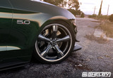 15-25 Ford Mustang Felgensatz - Shelby CS11 - 9,5x20 Zoll und 11x20 Zoll - Chrome Powder Vorne und hinten
