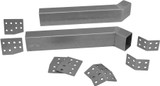 64-70 Ford Mustang Radhausschale - TCP - 2 " breiter Hinten