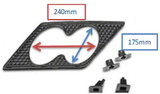 15-17 Ford Mustang Stoßstangenansatz - GT350 Style - Diffusor für 4-Rohr Abgasanlage