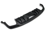 15-17 Ford Mustang Stoßstangenansatz - 2018 GT Style - Diffusor - 4-Rohr Hinten unten