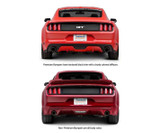15-17 Ford Mustang Stoßstangenansatz - 2018 GT Style - Diffusor - 4-Rohr Hinten unten