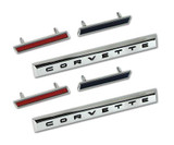 1961 Chevrolet Corvette Emblem Kotflügel - Set