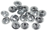 58-61 Chevrolet Corvette Base Mutter Zierleiste Kotflügel - Set