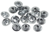 58-61 Chevrolet Corvette Base Mutter Zierleiste Kotflügel - Set