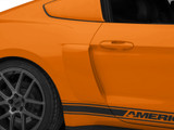 15-23 Ford Mustang Lufteinlass Seitenwand hinten - V-Series - Orange Fury NL