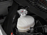 15-23 Ford Mustang Deckel Hauptbremszylinder - geklebt - Chrom