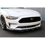 18-23 Ford Mustang Spoilerschwert - Carbon - Ohne Performance Package Vorne