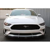 18-23 Ford Mustang Spoilerschwert - Carbon - Ohne Performance Package Vorne