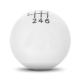 15-26 Ford Mustang Schaltknauf Schaltgetriebe - Bullitt - weiß