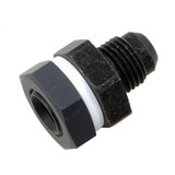 64-73 Ford Mustang AN Anschluss - Summit Racing - Aluminium / PTFE - Schwarz - 6 AN auf 6 AN