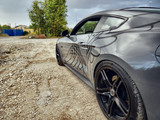 15-23 Ford Mustang (Coupe) Folierung Velocity Schwinge - Schwarz Matt Links und Rechts