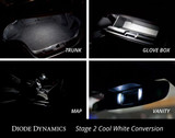 15-17 Ford Mustang Innenraum LED - Blau 8er Set