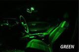18-23 Ford Mustang Innenraum LED - Grün 7er Set