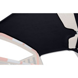 67-68 Ford Mustang (Fastback) Dachhimmel - Fastback - Schwarz