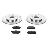 11-14 Ford Mustang GT (5.0) Überholsatz Verschleißteile Bremse - Powerstop Z23 - Street - VA355/HA300 - mit Brembo Vorne und hinten