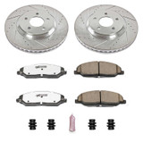 05-10 Ford Mustang GT (4.6) Überholsatz Verschleißteile Bremse - Powerstop Z26 - Track - VA Vorne