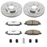 05-10 Ford Mustang Base (4.0) Überholsatz Verschleißteile Bremse - Powerstop Z26 - Track - VA Vorne