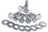 56-86 Chevrolet Corvette Schraubenset Ventildeckel - Verchromt - Für Aluminium-Ventildeckel