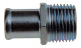 59-80 Chevrolet Corvette Leitungsanschluss Ansaugkrümmer - 1/2 NPT auf 5/8 Zoll Schlauch